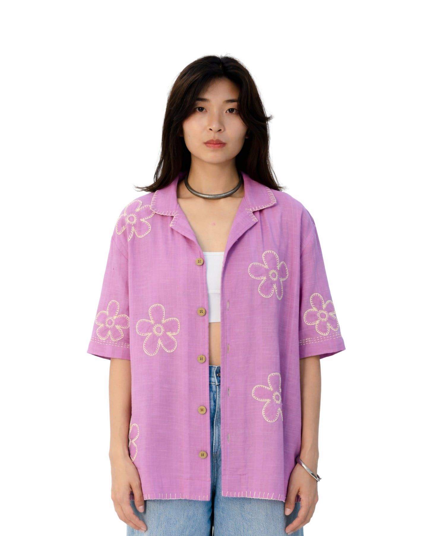 PHOOL LILAC SHIRT