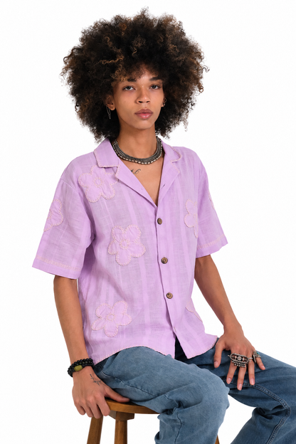 PHOOL LILAC SHIRT