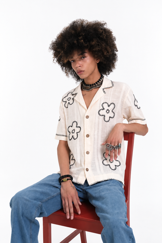 PHOOL ECRU SHIRT