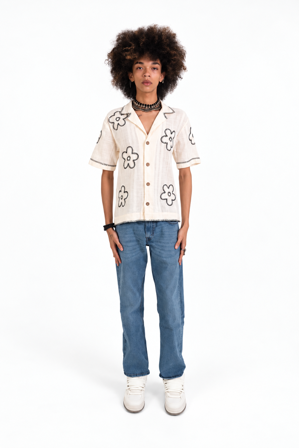 PHOOL ECRU SHIRT