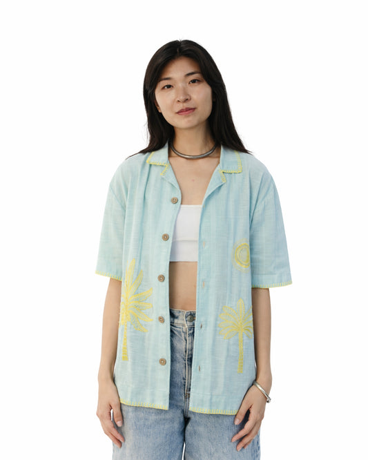 JUNGLE BLUE SHIRT