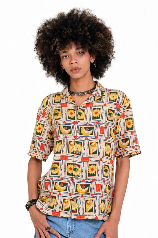 DILRUBA BOWLING SHIRT