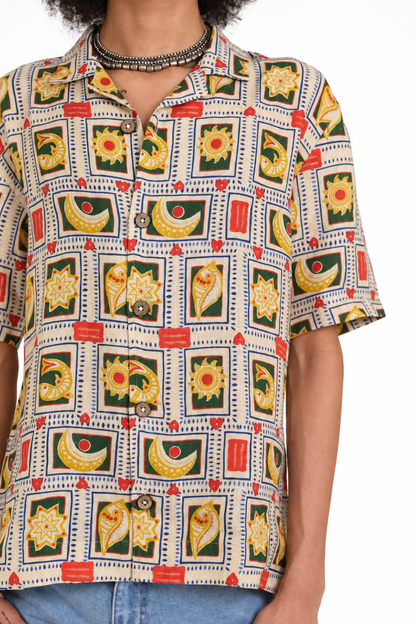 DILRUBA BOWLING SHIRT