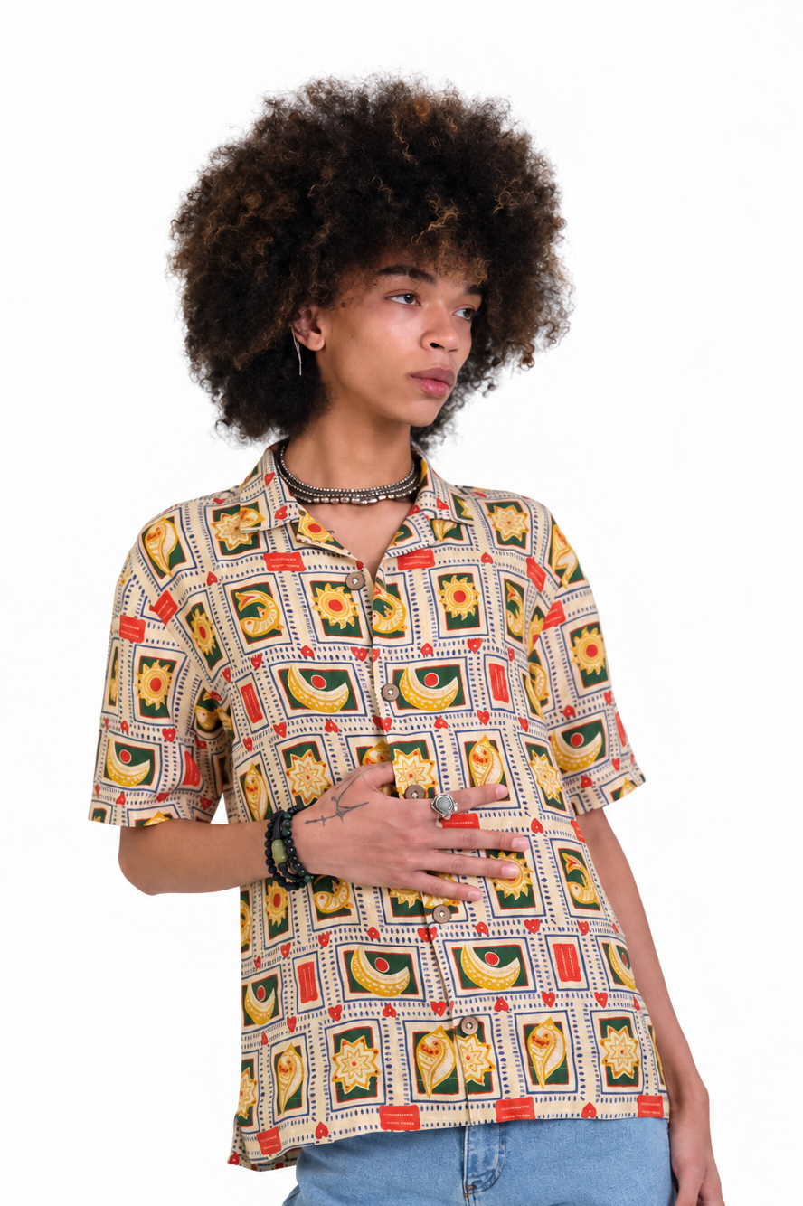DILRUBA BOWLING SHIRT
