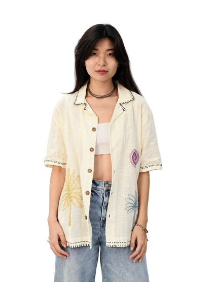 JUNGLE IVORY SHIRT