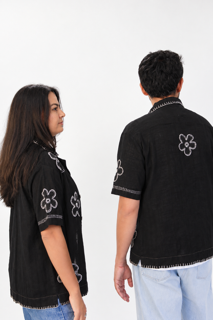 PHOOL BLACK SHIRT