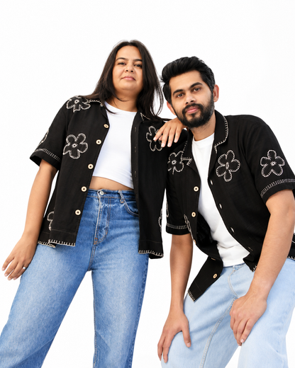 PHOOL BLACK SHIRT