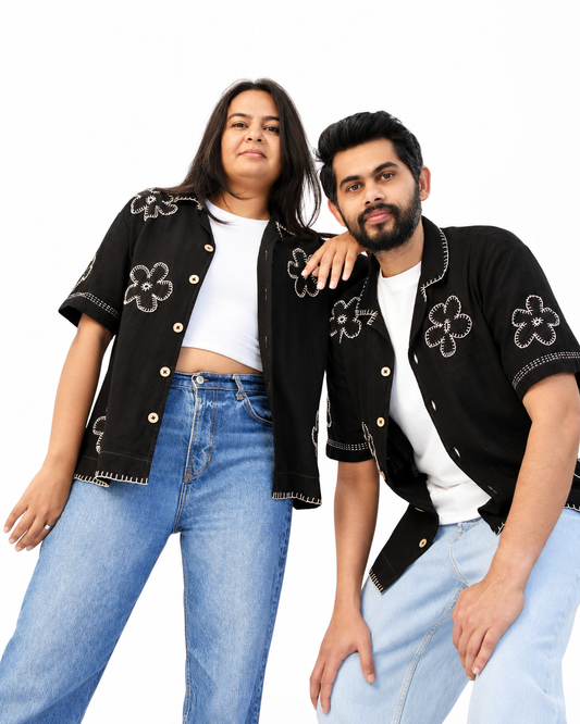 PHOOL BLACK SHIRT